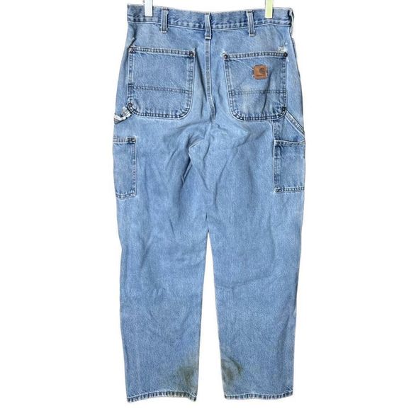 Carhartt Double Knee Dungaree Fit 33X34 - Picture 4 of 7